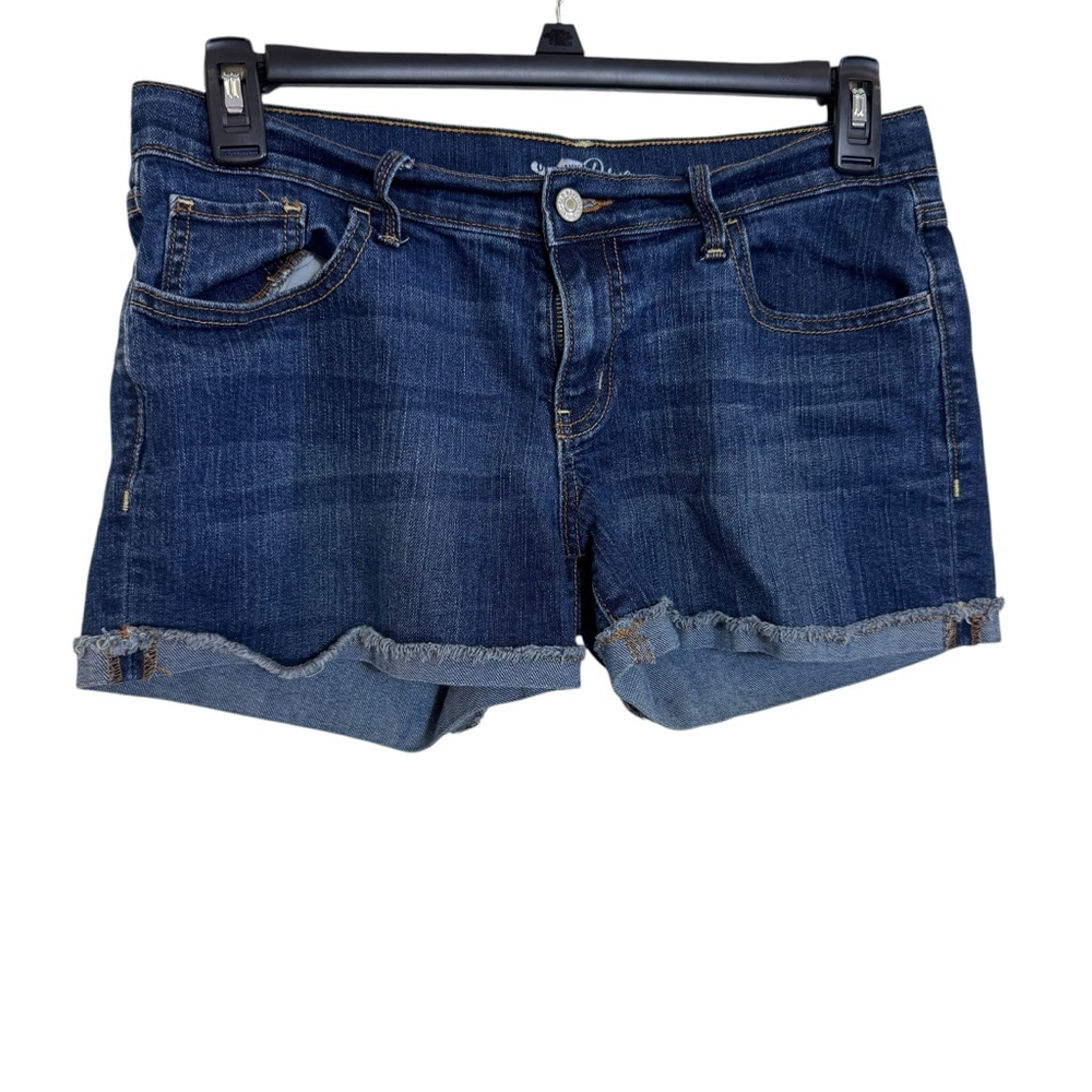 Women's The Diva Denim Shorts, Size 7, Blue